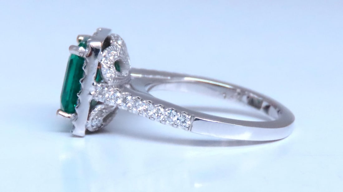 Classic Lab Created Emerald 14kt Gold 12550 - 3