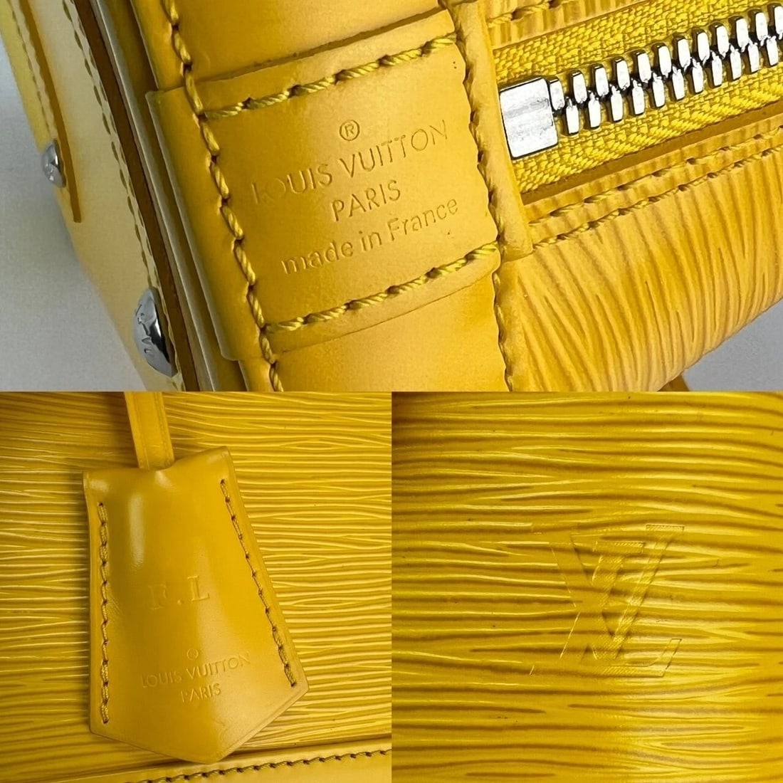 LOUIS VUITTON Alma BB Epi Leather Shoulder Bag - 4