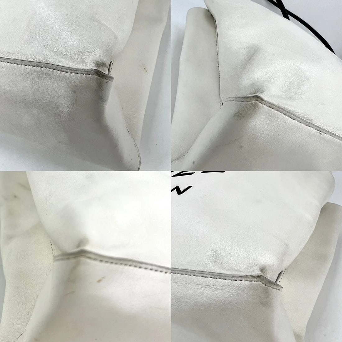 Chanel Essential 31 Rue Cambon Shopping White Leather Tote - 8