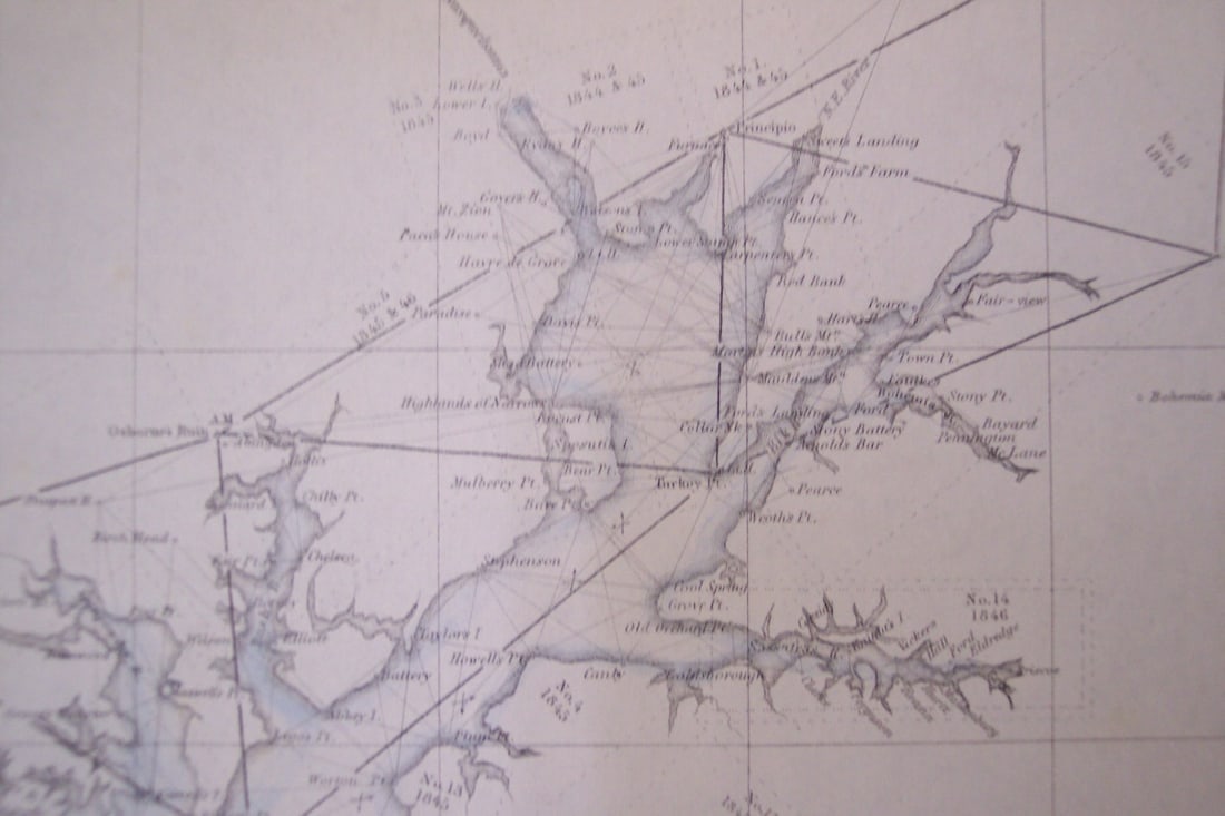 Sketch C Showing the Progress of the Survey in Section III [Chesapeake Bay] - 2