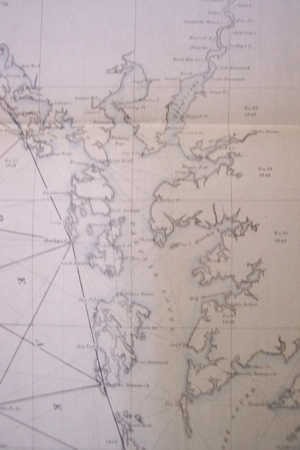 Sketch C Showing the Progress of the Survey in Section III [Chesapeake Bay] - 4