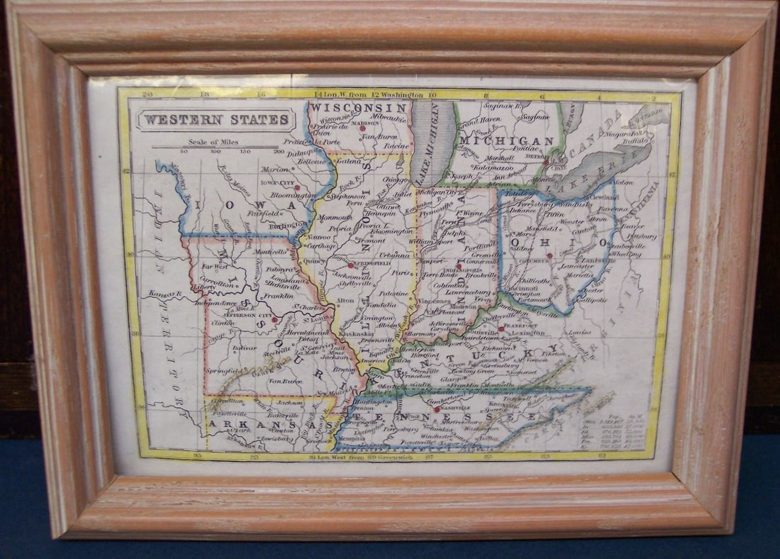 Western States: Publication Date:1857 Title:Western States,li>Cartographer:BOYNTON, GEORGE W. ? Publisher:From Samuel G. Goodrich's Parley's first book of history, combined with geography... Centers on Illinois,