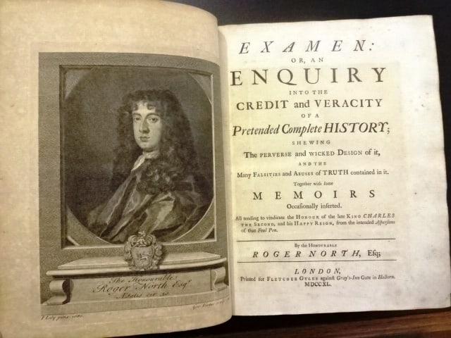 1740 Examen History Perverse Wicked Design: Title: 1740 Examen History Perverse Wicked Design Description: “Examen: or an inquiry into the credit and veracity of a pretended complete history shewing the perverse and wicked design of it an