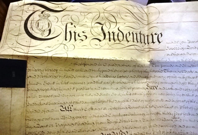 1783 Large English Vellum Indenture Three Red Wax Seals - 2