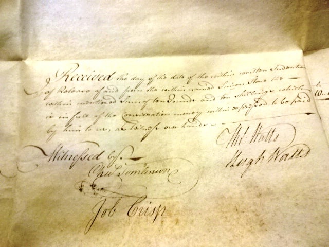 1783 Large English Vellum Indenture Three Red Wax Seals - 4