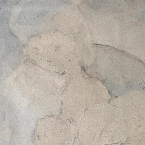 Jacobus Cornelis Wijnandus COSSAAR 1874-1966 - Drawing Antique Original: Title: Jacobus Cornelis Wijnandus COSSAAR 1874-1966 - Drawing Antique Original Description: Watercolor on paper 22,5 x 31 cm / 8.85 x 12.20 inches stains, laminated on paper We accept payment via Payp