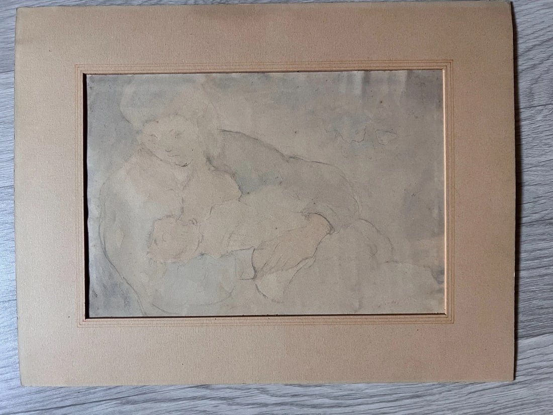 Jacobus Cornelis Wijnandus COSSAAR 1874-1966 - Drawing Antique Original - 7