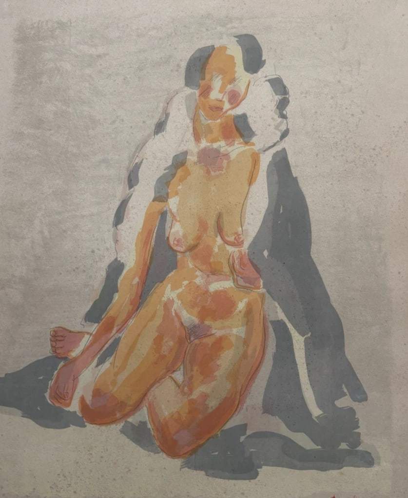 Georges GIMEL (1898-1962) Woman Figure Portrait Antique Original Print: Title: Georges GIMEL (1898-1962) Woman Figure Portrait Antique Original Print Description: Print on paper 41,5 x 52 cm / 16,33 x 20.47 inches stains We accept payment via Paypal, credit or debit