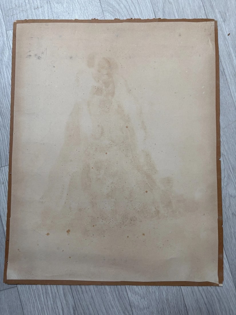 Georges GIMEL (1898-1962) Woman Figure Portrait Antique Original Print - 8