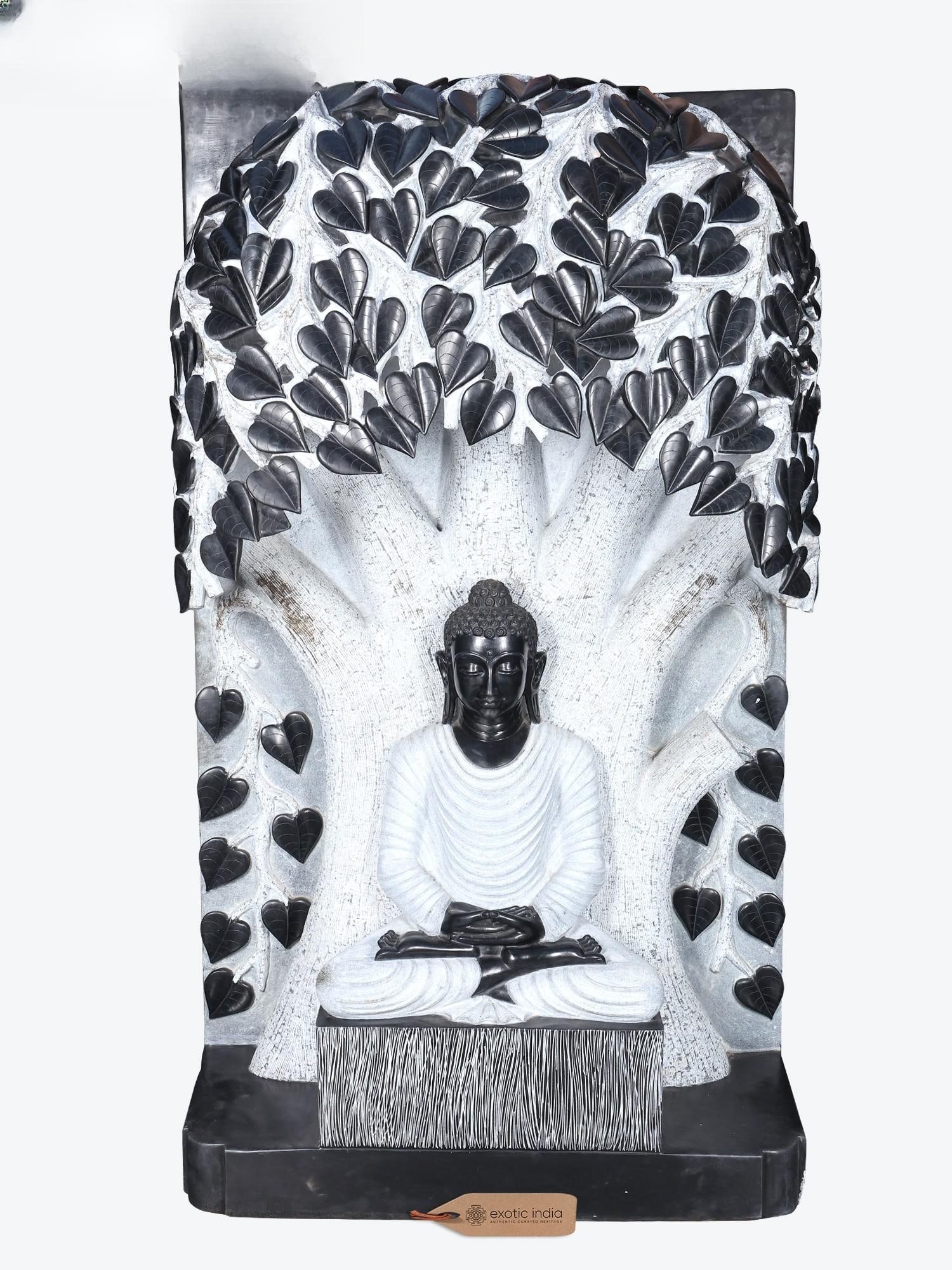 72" Large Buddha’s Enlightenment Under The Bodhi Tree | Shipped by Sea Overseas (1 of 2)