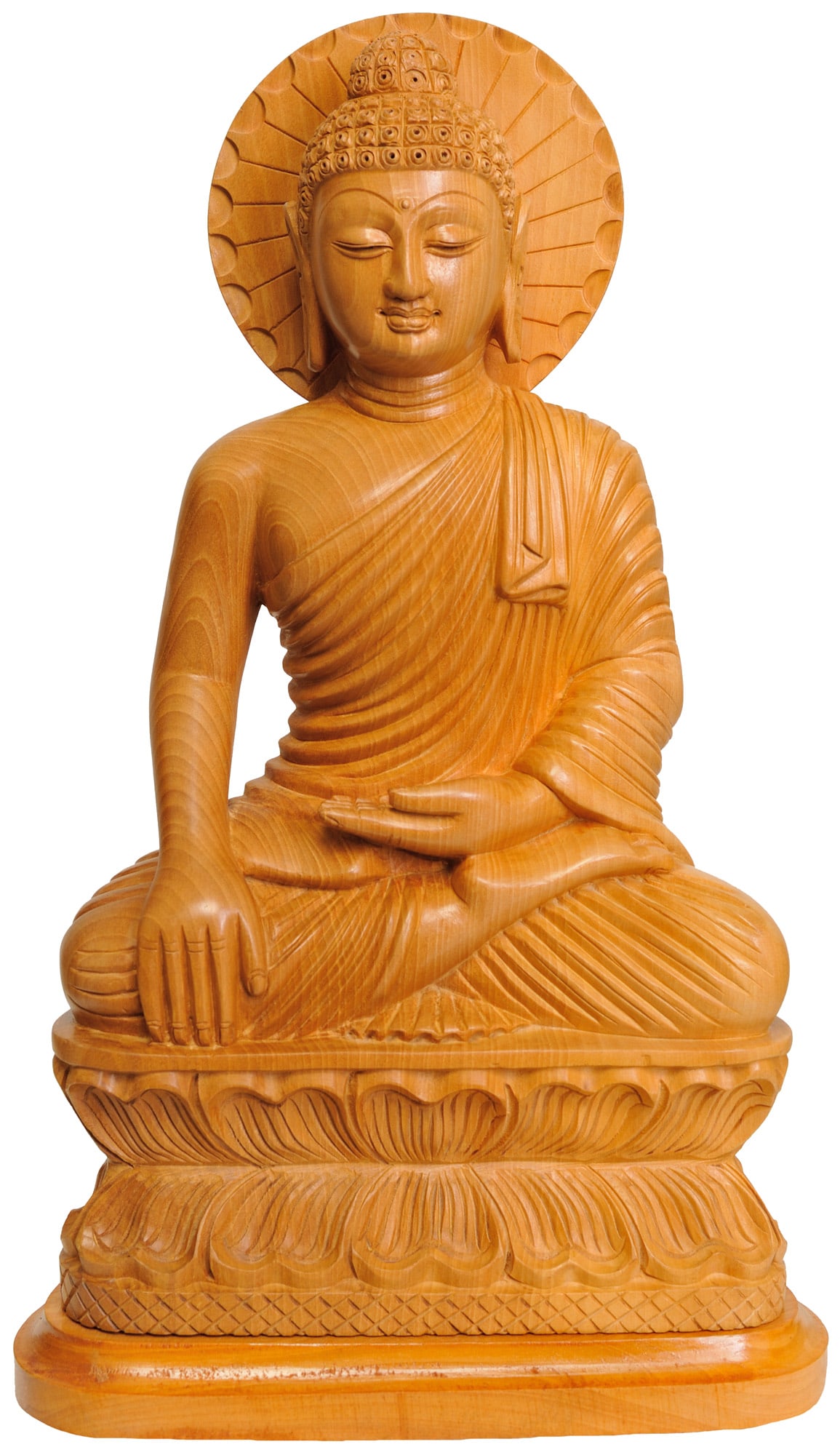 Bhumisparsha Buddha: Description: Bhumisparsha Buddha