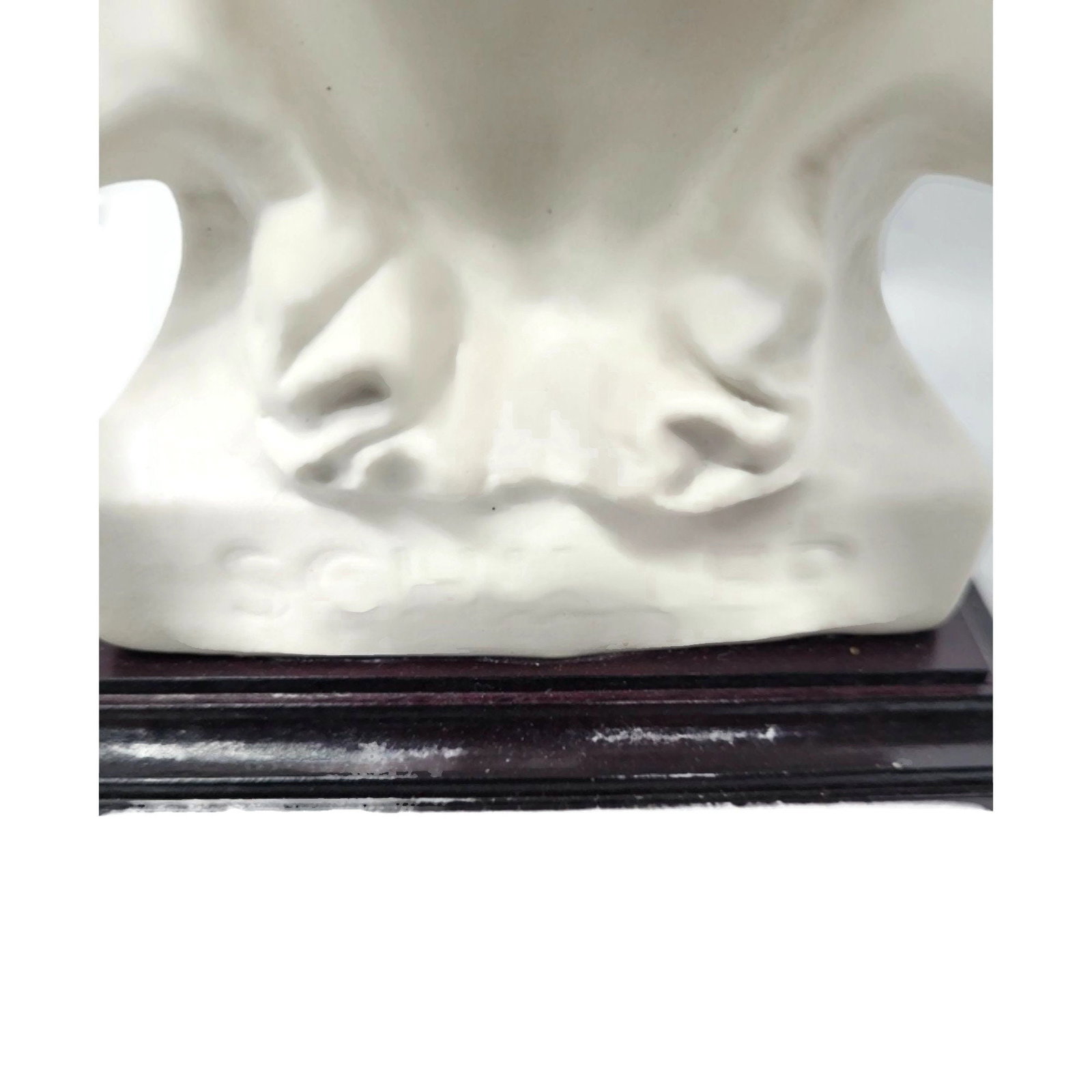 Goebel Schiller Bust, German Bisque Porcelain Neoclassical Library Decor - 8