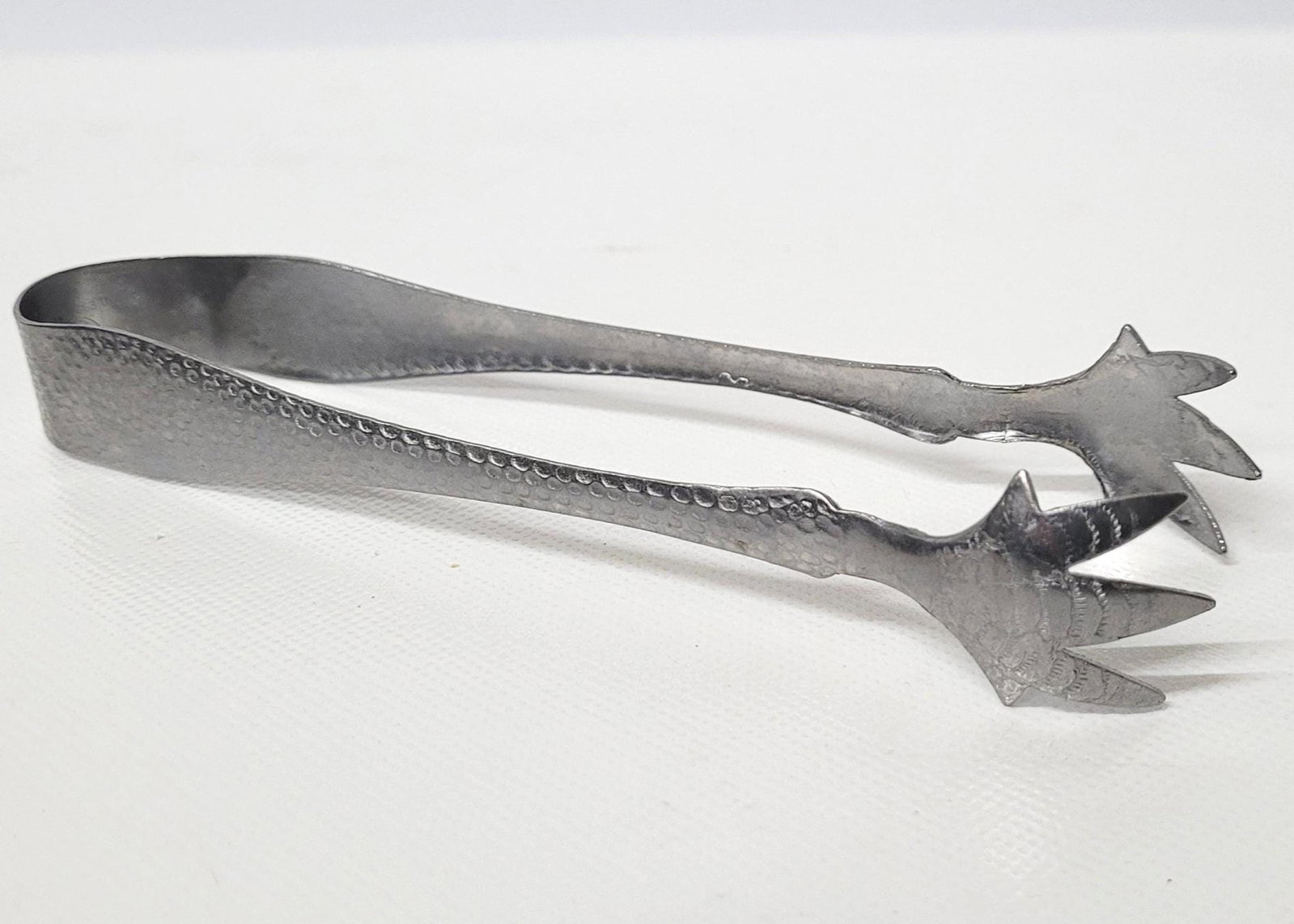 1950s Claw Ice Tongs Bar Accessories Cocktail Barware Tool American Metalcraft - 2