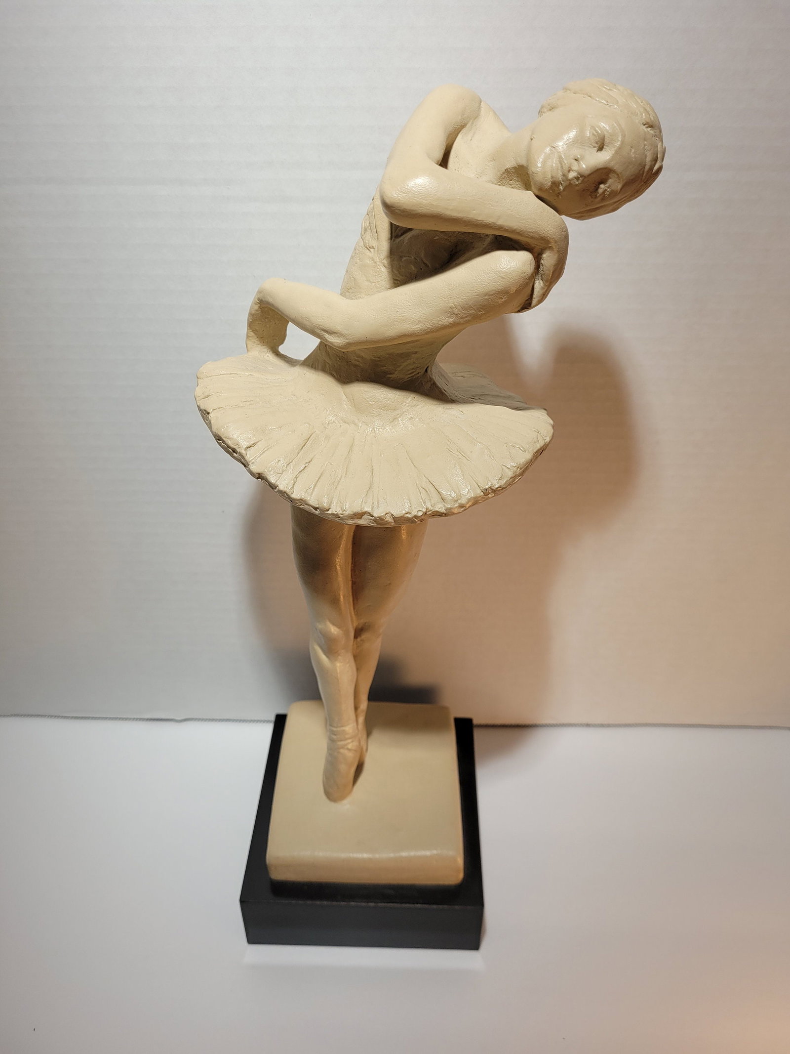 Vintage Ballerina Statue, Austin Productions Dancer Sculpture, Girl’s Room Ballet Decor, - 6