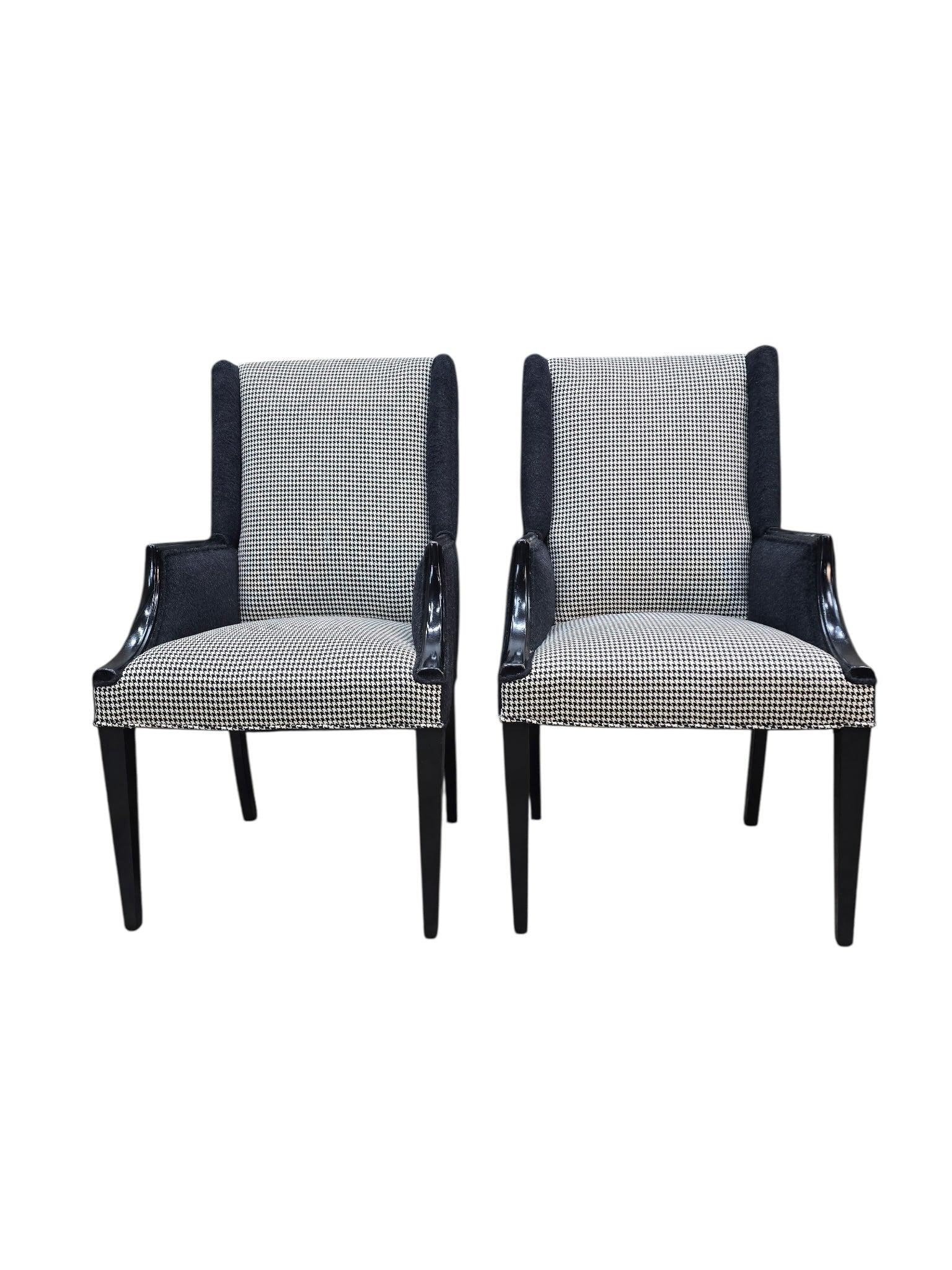 Vintage Lounge Chairs Newly Reupholstered - Pair - 2