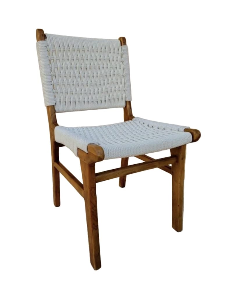 Made Goods Teak Woven Rawley Side Chair (1 of 5)