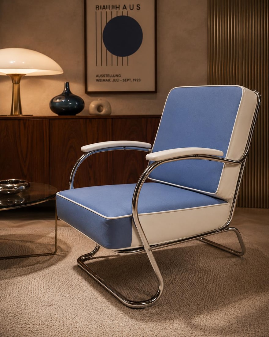 Art Deco Mucke-Melder Side Chair Newly Reupholstered - 2