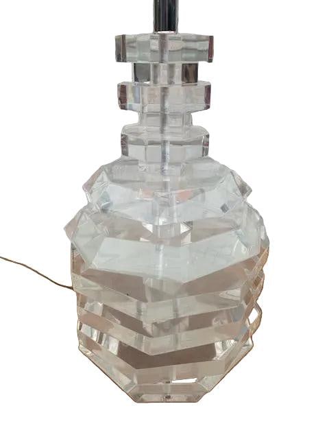 MCM Lucite Table Lamp - 3