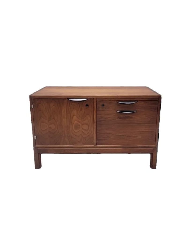 MCM Walnut Cabinet by Jens Risom (1 of 8)