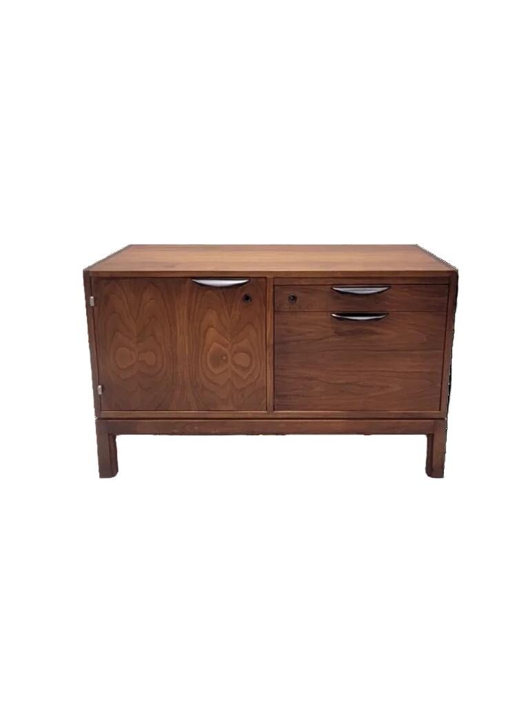 MCM Walnut Cabinet by Jens Risom - 2