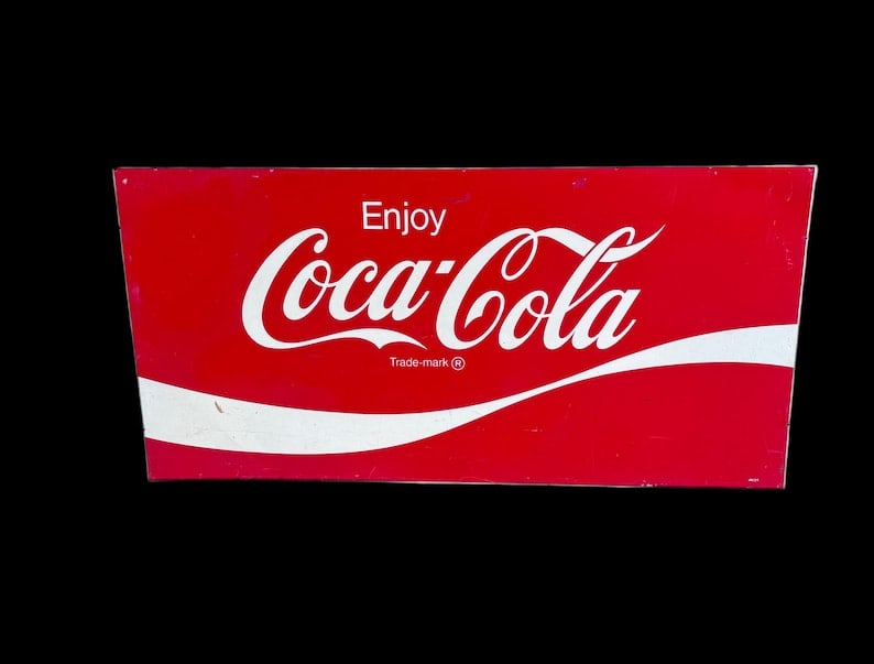 Vintage Metal Coca-Cola Sign (1 of 6)