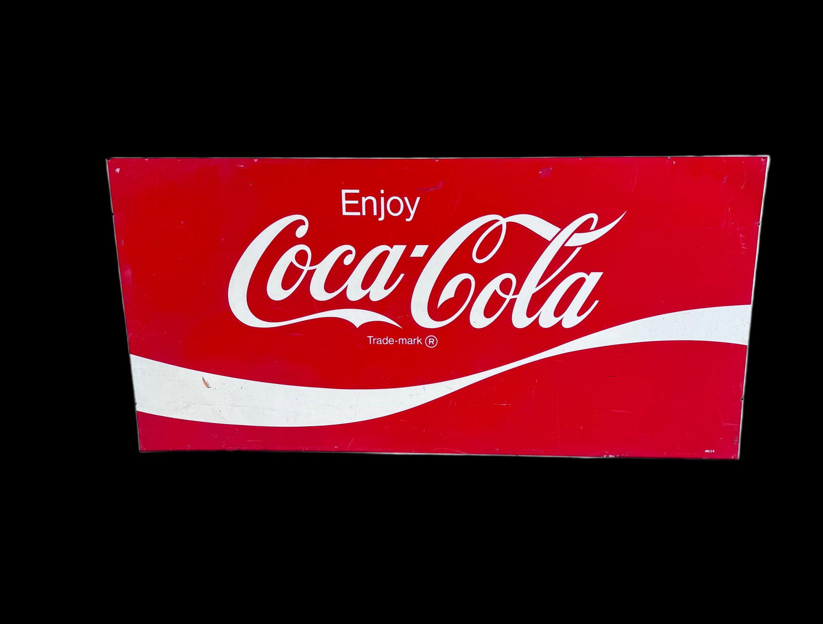 Vintage Metal Coca-Cola Sign - 2
