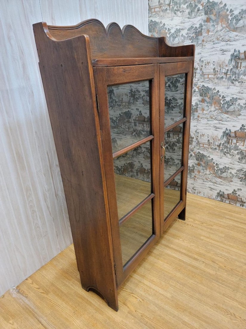 Vintage Thai British Colonial Style Display Cabinet - 7