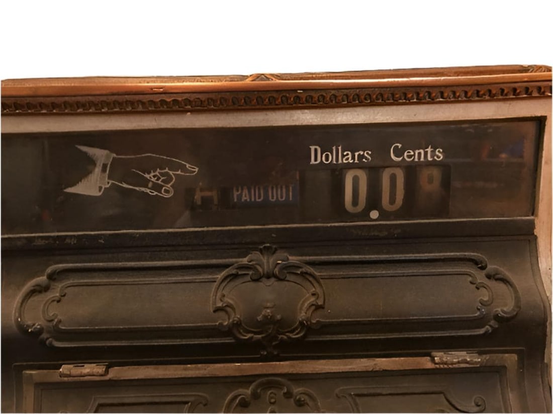 Antique NCR National Cash Register Model 1064 G - 5