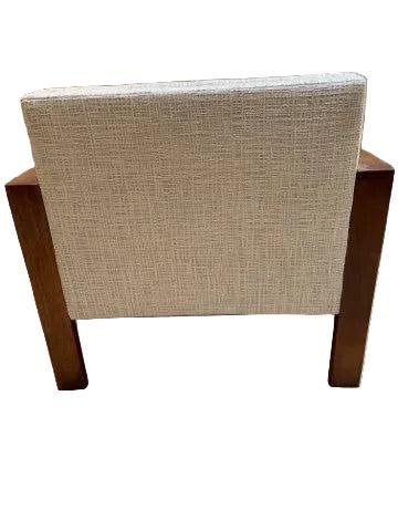 Vintage W.H. Gunlocke Chair Company Chair Newly Reupholstered - 7