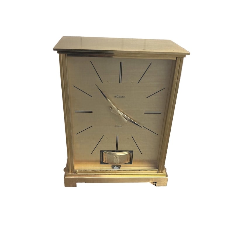 Vintage Jaeger LeCoultre Atmos Desk Clock Embassy VII (1 of 8)