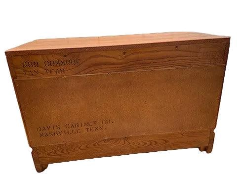 Vintage Chinoiserie Style Bedside Chest by Davis Cabinet Co - Pair - 7