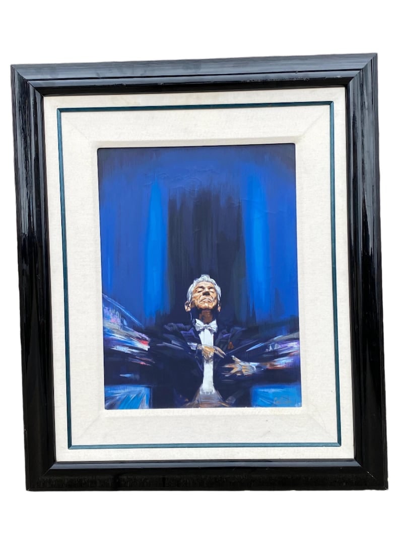 Leonard Bernstein Seriograph by Jin G Kam (1 of 7)