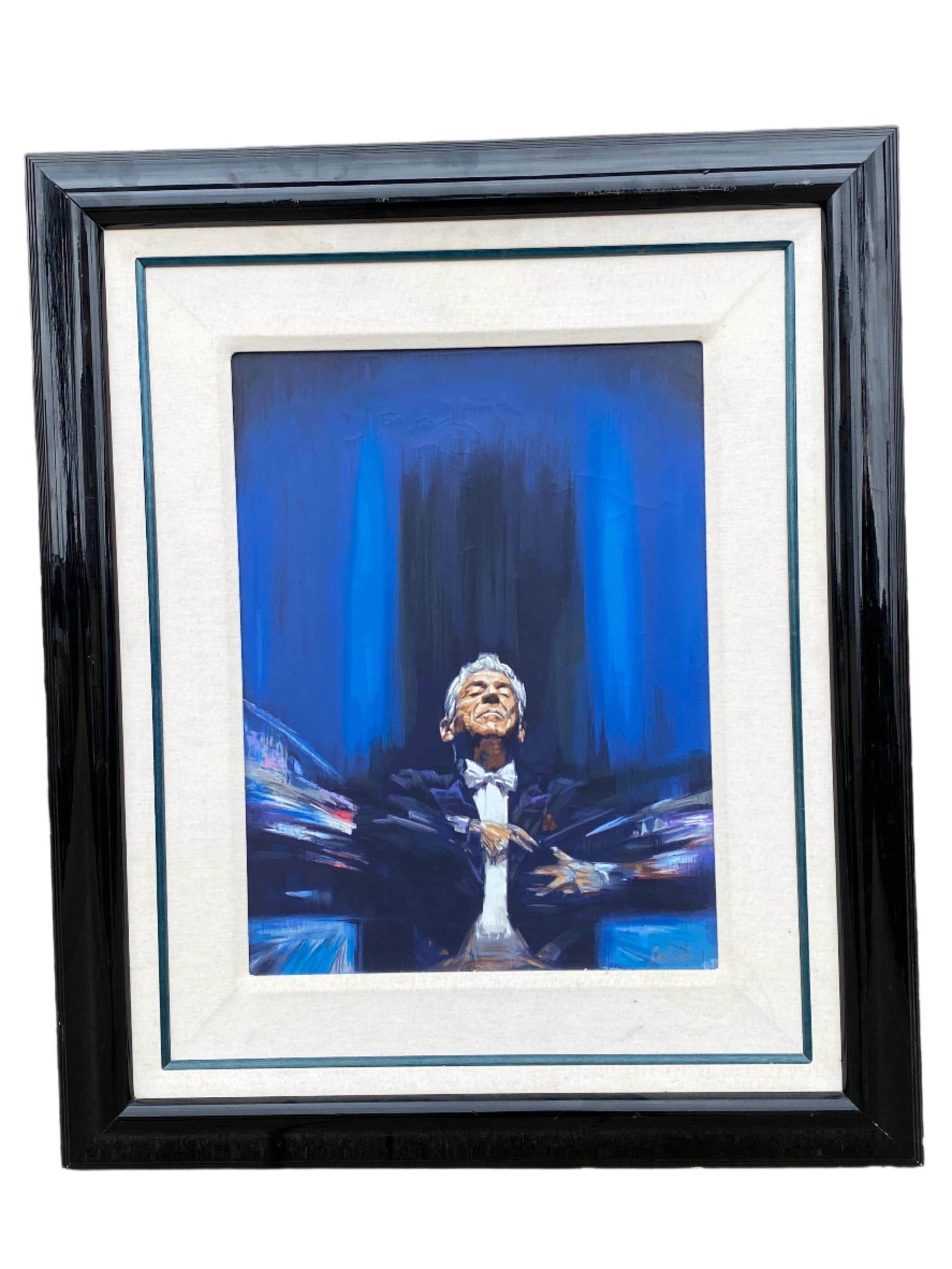 Leonard Bernstein Seriograph by Jin G Kam - 2