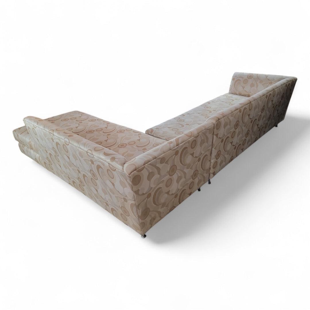 Postmodern L-Shaped Sectional Sofa by Carsons - 5