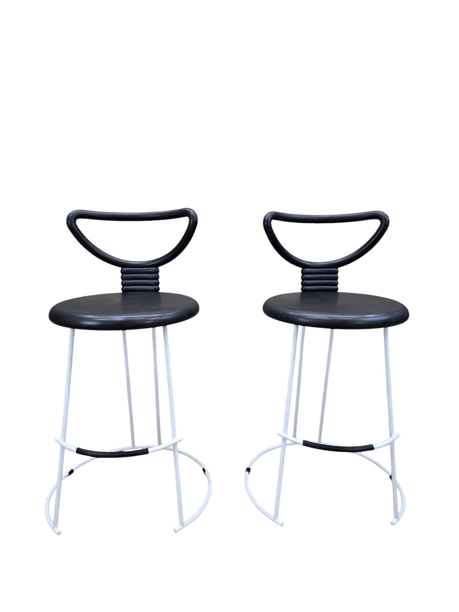 MCM Nardis Stool by Nobu by Fasem - Pair - 2