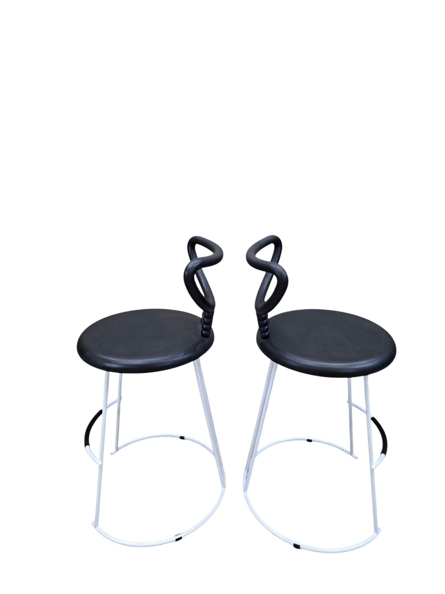MCM Nardis Stool by Nobu by Fasem - Pair - 7