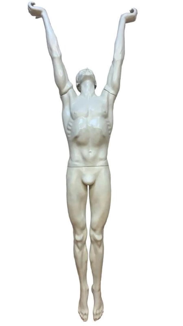 Art Deco Custom Life-Size Male Mannequin Sculpture (1 of 8)