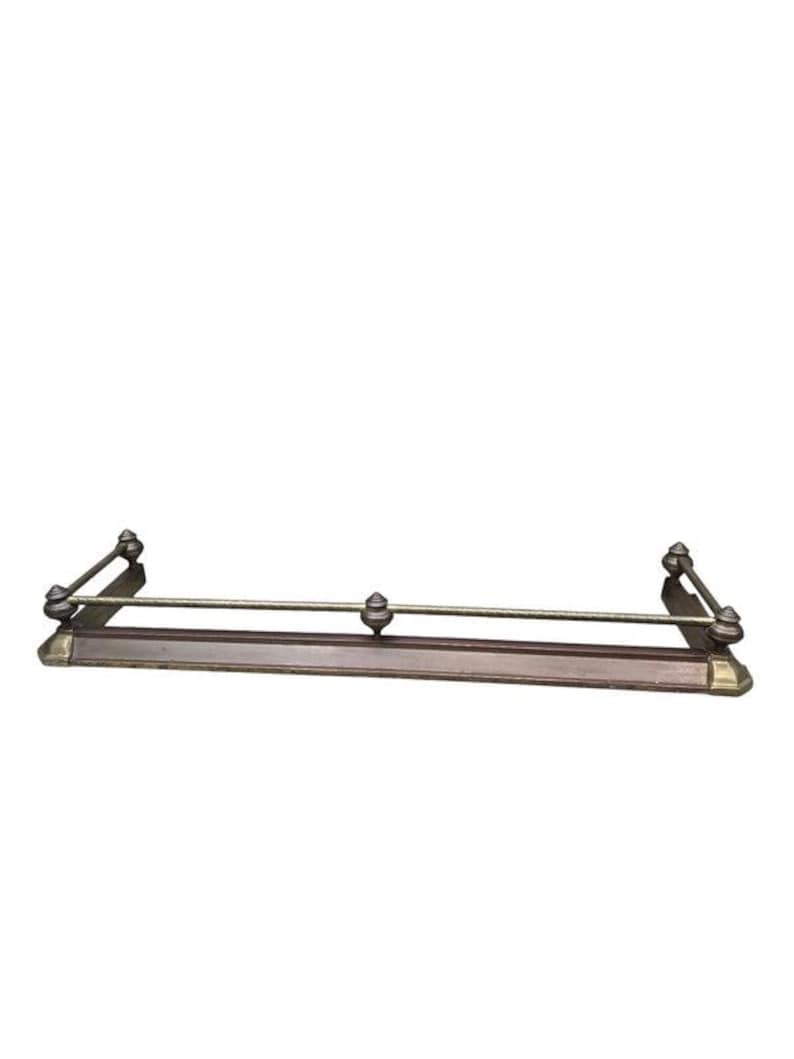 MCM Victorian Revival Style Fireplace Fender by Decorative Crafts Inc (1 of 8)