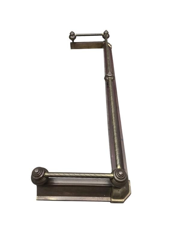 MCM Victorian Revival Style Fireplace Fender by Decorative Crafts Inc - 8