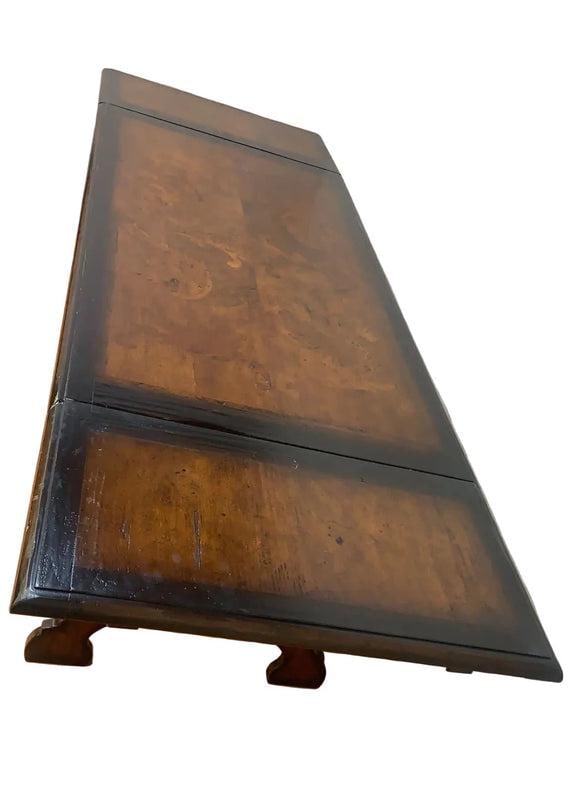 Marchetti – Hand Made in Italy Inlaid Walnut Extending Dining Table - 8