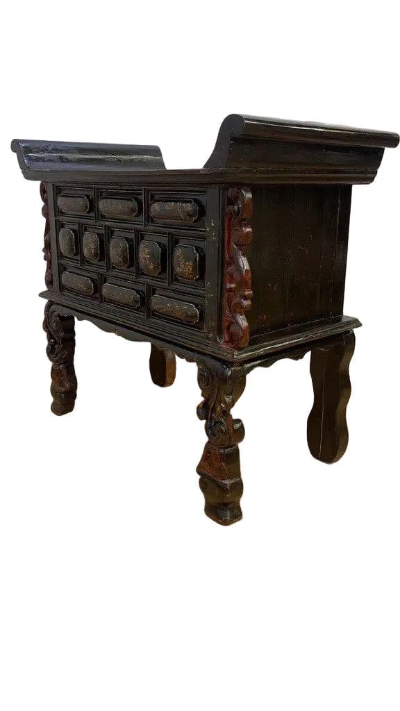 Antique Chinese Chinoiserie Altar Table - 5