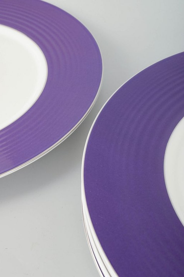 Gordon Ramsay for Royal Doulton, England. Six large dinner plates in porcelain. Late 20th century / - 3