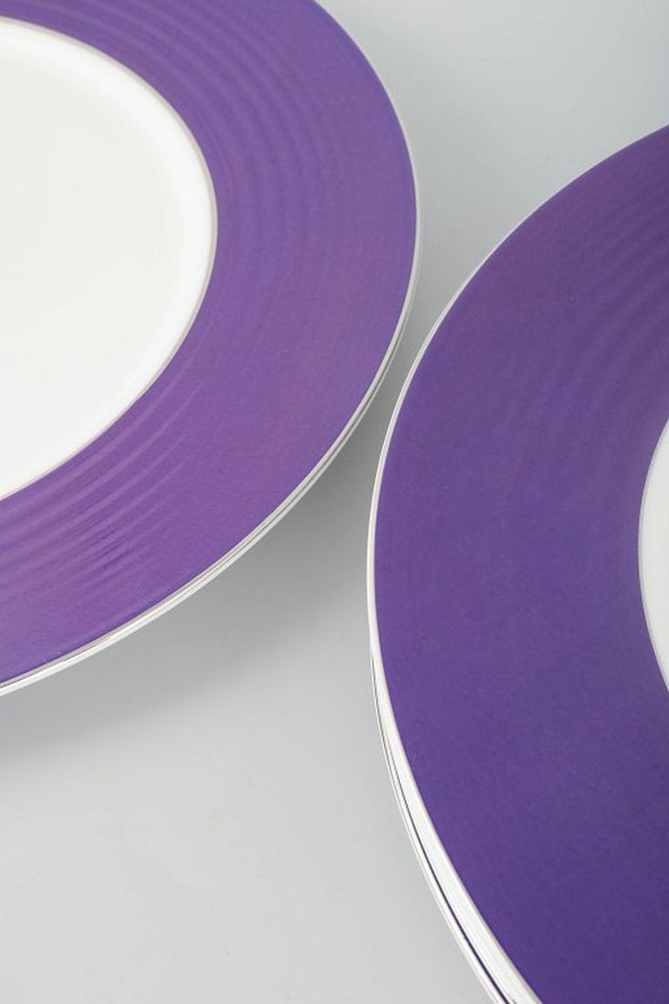 Gordon Ramsay for Royal Doulton, England. Five large dinner plates in porcelain. Late 20th century / - 3
