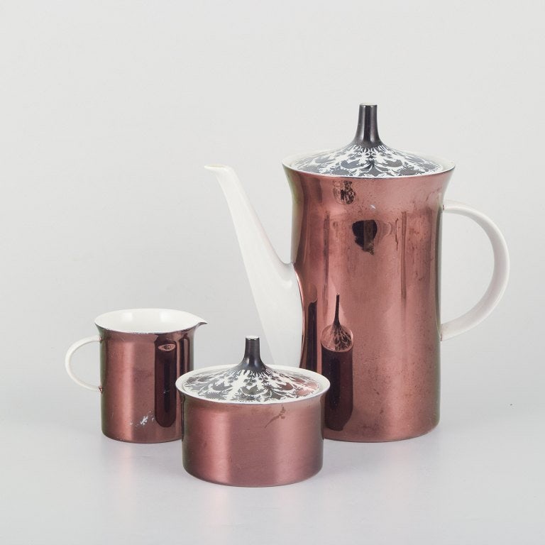 Rosenthal, Germany. 'Hilton' porcelain coffee set. 1970s/80s. (1 of 4)