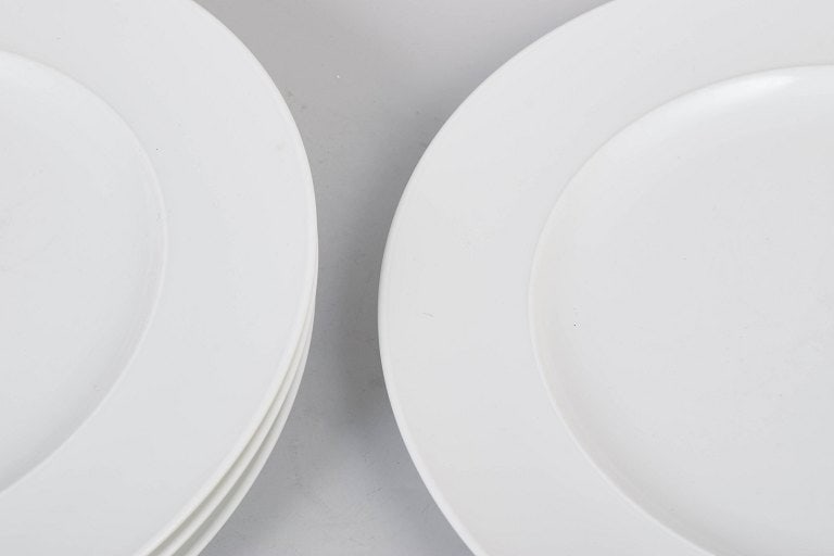 Tapio Wirkkala for Rosenthal Studio-Line, Germany. Set of four porcelain dinner plates with - 3