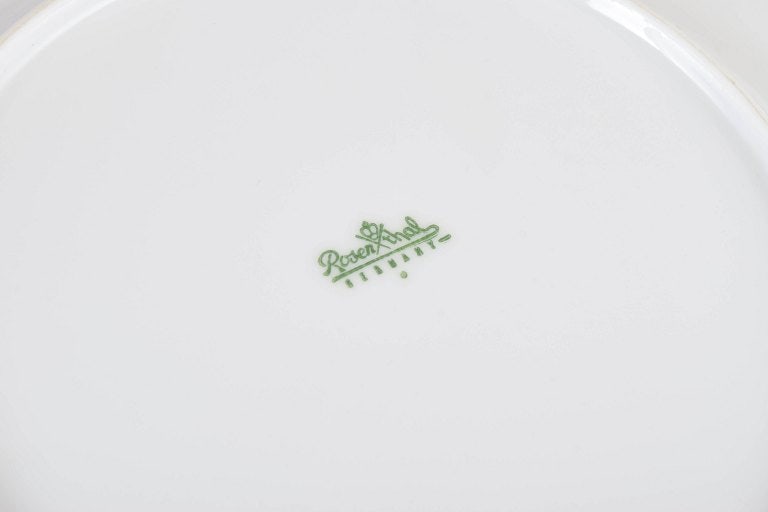 Tapio Wirkkala for Rosenthal Studio-Line, Germany. Set of six porcelain lunch plates with minimalist - 4