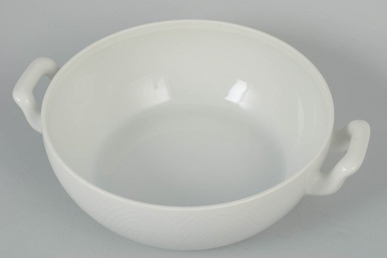 Axel Salto for Royal Copenhagen, Denmark. Porcelain lidded tureen. Approx. 1960s. - 3