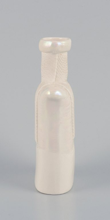 Suzanne Öhlén (born 1953) for Rörstrand, Sweden. Porcelain vase with glaze in light - 6