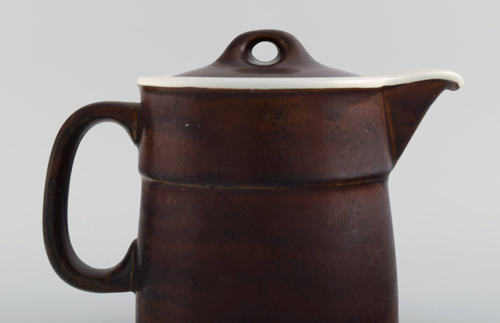 Stig Lindberg for Gustavsberg. Coq Tea service for six people. Rustic design, 1960s. - 3