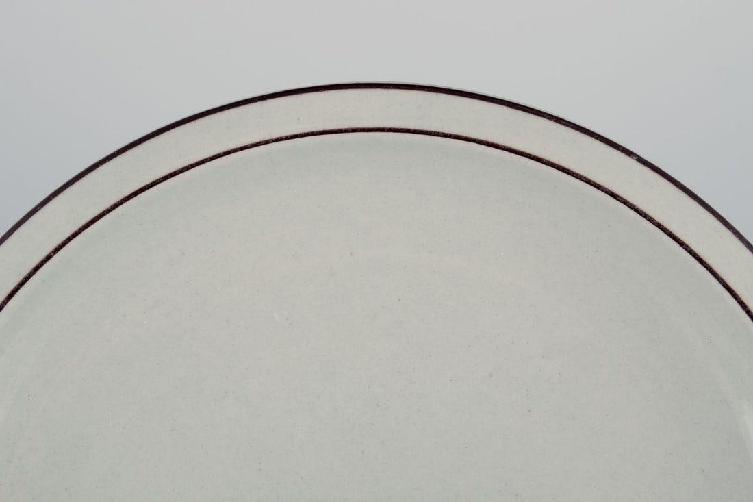Bing & Grøndahl â€Colombiaâ€. A set of eight plates in - 3